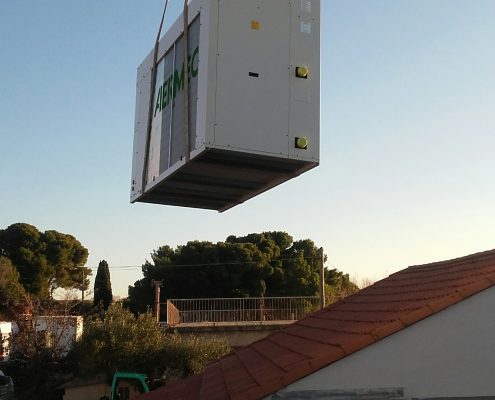 INSTALLATION DU GROUPE FROID - LA CÔTE BLEUE À BOUZIGUES